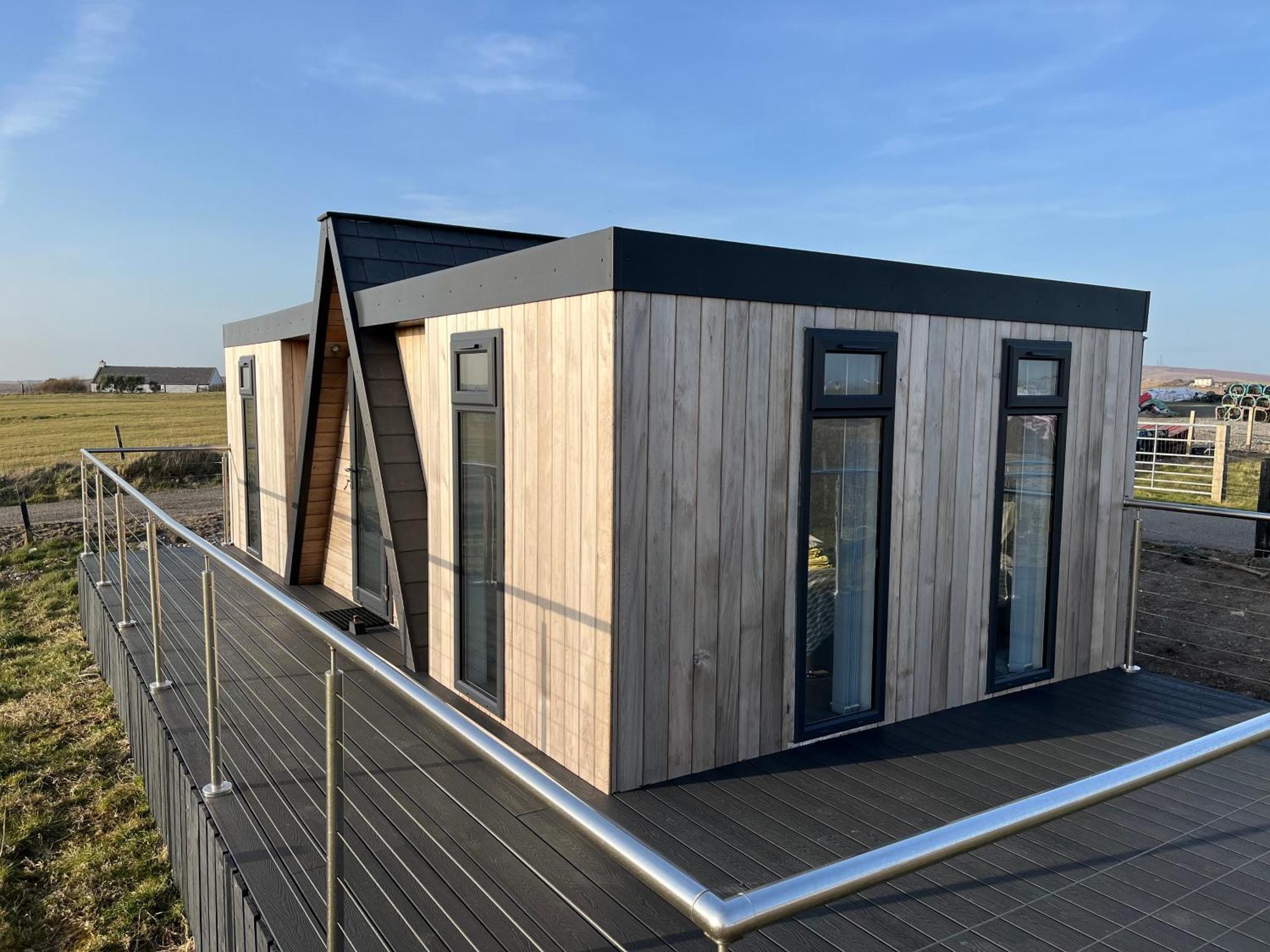 Seas The Day - Self Catering Lodge North Uist Paible Exterior foto